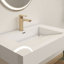Comptoir de salle de bain en acrylique renforcé Jessica