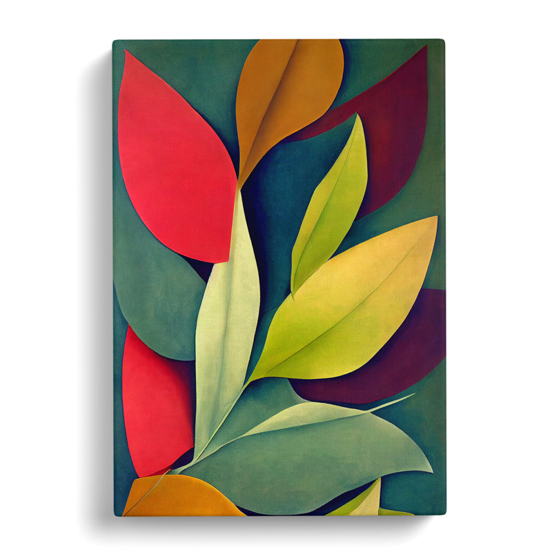 The Glorious Leaves - Wrapped Canvas, 50cm H x 35cm W x 3cm D