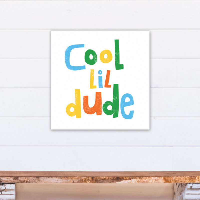 Art sur toile cool lil dude Malave, H 16 po x l 16 po x P 1,25 po, Toile tendue