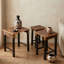 Ensemble de 3 tables d'appoint NOVICA fabriquées à la main Bird Of Paradise
