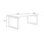 Bureau rectangulaire en bois massif Burlywood-909334893