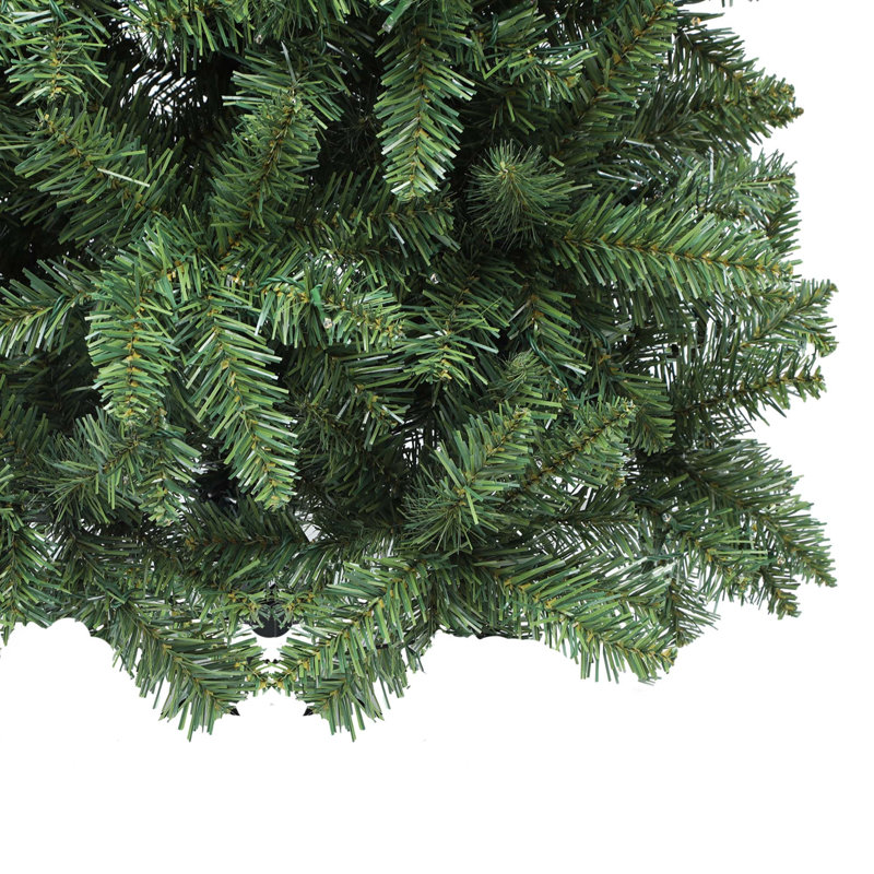 Sapin de Noël artificiel illuminé 6 pi avec 2 couleurs claires, H 6 pi
