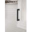 Poignée d'armoire noire composite en composite 5 1/16 po (128 mm) - paquet de 25-111778184-111778187
