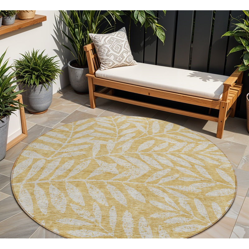 Tapis rond 8 po