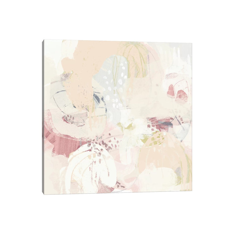 Hanami I by June Erica Vess - Wrapped Canvas Print, 30.48 cm H x 30.48 cm W