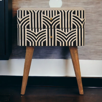 Rondions 18'' W Solid Wood Nightstand
