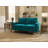 Merissa 58'' Velvet Square Arm Sofa Loveseat-2096842172