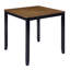 Ensemble de table de salle à manger 5 pièces à hauteur de comptoir avec 4 chaises pour petit espace, cuisine, salle à manger