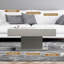 Table basse moderne ultrabrillante avec lumières DEL réglables pour le salon-379795770