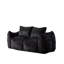 Fauteuil à billes 75,2 po pour adultes - Tissu lapin ultra doux avec coussins, aucun assemblage requis-669773290