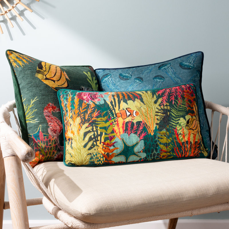 Abyss Square Throw Cushion
