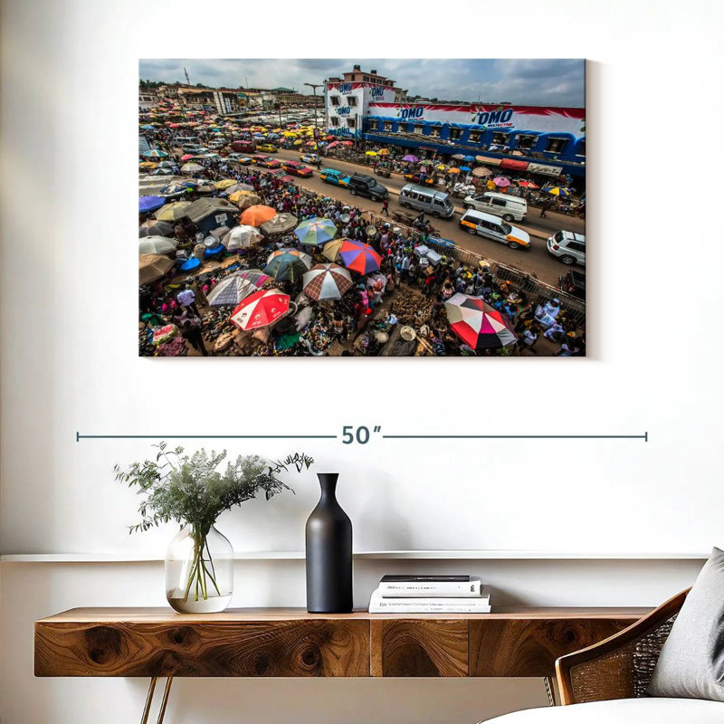 Ravi Kejetia Market Afrique, H 26 po x l 39 po