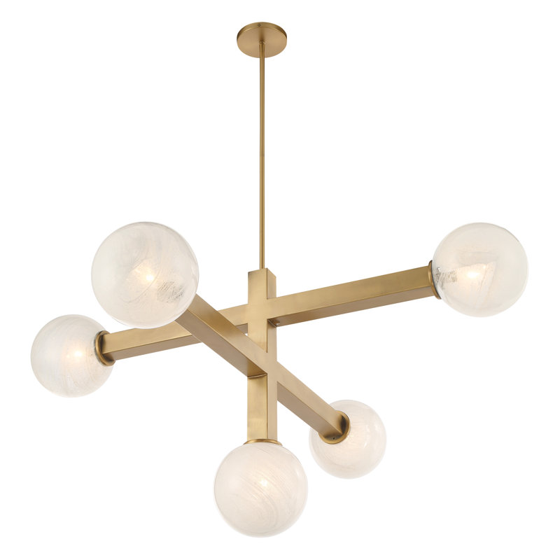 Narra 47" 5-Light Chandelier