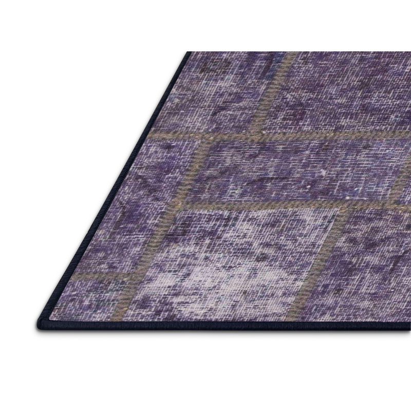 Abstract Indoor Rug, Rectangle 2' x 4'