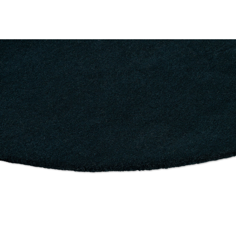 Element Lane Handmade Wool Abstract Area Rug, Blue, Novelty 6'11 x 8'10