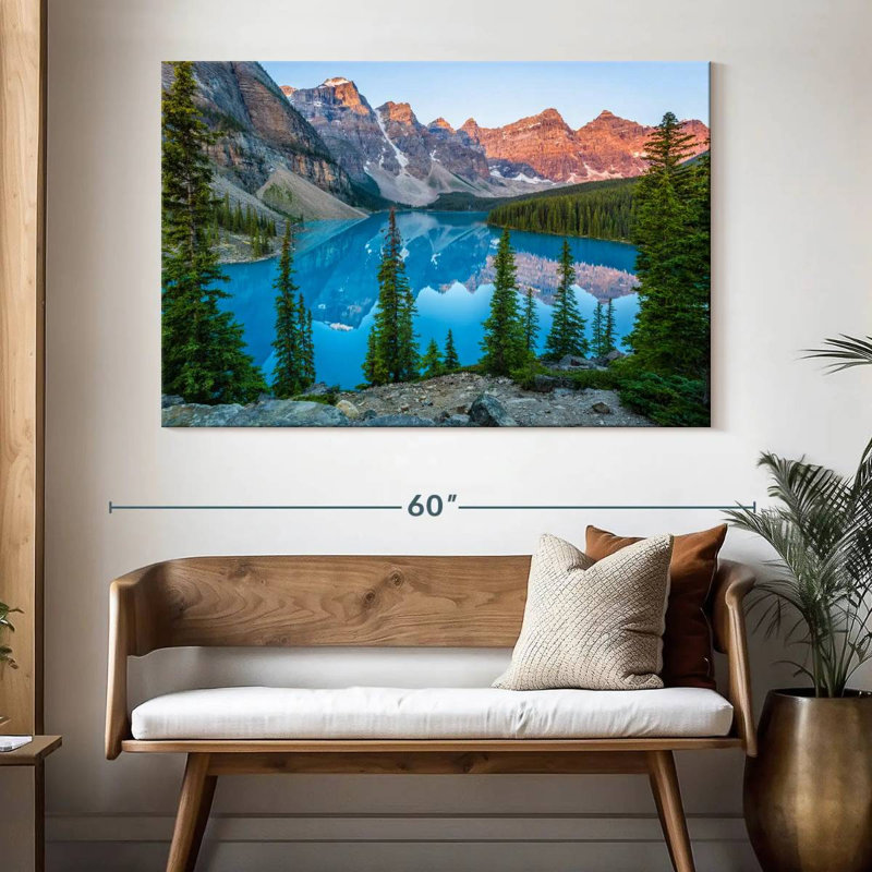 Alvord Banff, vallée des dix sommets, H 34 po x l 51 po