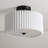 Pelayo Fabric Semi Flush Mount-169173993-169173997