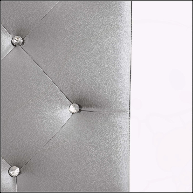 Super Nova Headboard, Light Gray, Queen