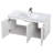 Agostini 40'' Single Bathroom Vanity with Resin Top-318447077