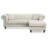 Nola Velvet L-Shaped Sectional Reversible-1393727330