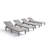 Carrine Waterproof, Lightweight, and Adjustable Outdoor Polyresin Chaise Lounge Chair Set-1889866476