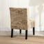Fauteuil d'appoint contemporain en tissu