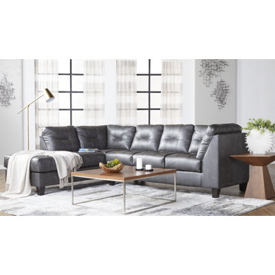 Waterton Upholstered L-Shaped Sectional Left Hand Facing