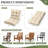 Anjelyka 21"W X 21"D Outdoor Cushions Indoor And Outdoor Seat/Back Cushion, Upgraded Filled Patio Chair Cushions-114227300-131359999