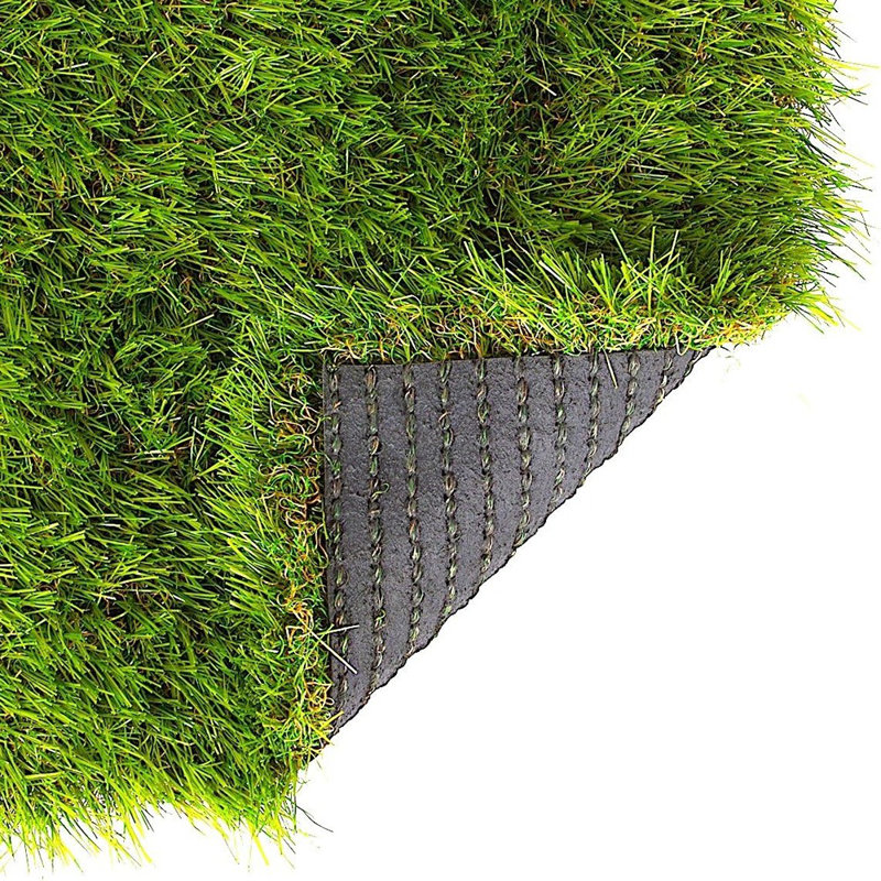 Artificial Grass Square Tiles, 12.2 X 12.2 Inch (2 Pack)