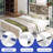 Farmhouse Rustic Bookcase Bed-882752241-882752242