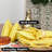 Cotton Dinner Napkins with Hemstitch (Sand Yellow)-628864874-628864864