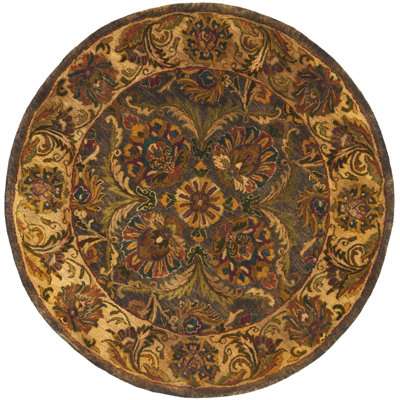 Golden Jaipur Hand Tufted Wool Rug