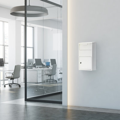 Large Locking Wall Mount Drop Box
