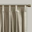 Panneau de rideau simple avec attaches 26 po x 96 po Avignon Champagne Croscill Classics-86751496-86751497