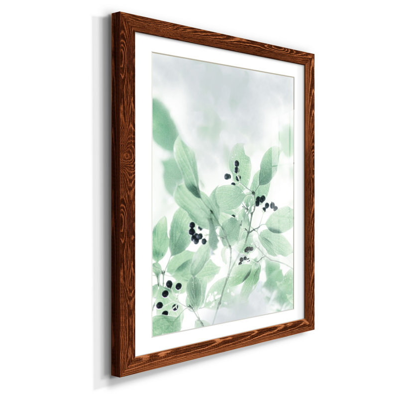 Berry Bright I - cadre photo, impression sur papier, H 37,5 po x l 27,5 po x P 1,5 po, Érable
