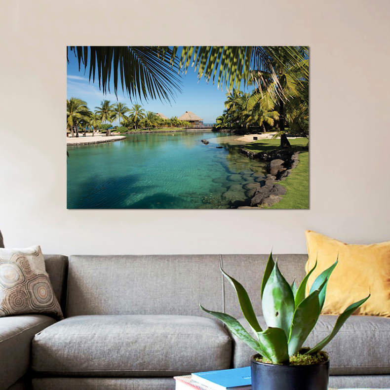 Reproduction de photo sur toile, H 12 po x l 18 po x P 1,5 po, Toile tendue, Pas de tapis
