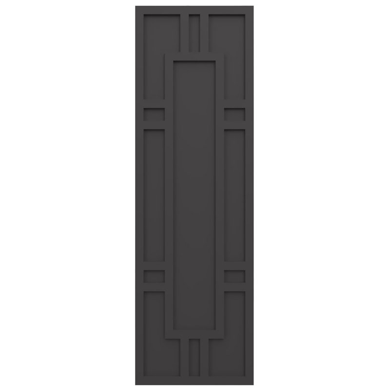 Volets à panneau plat, 57", Montagne ombrageuse, 15"