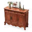Banc de rangement en bois massif Cherry