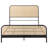 Begic Open Cane Webbing Metal Bed-489499383-489499369