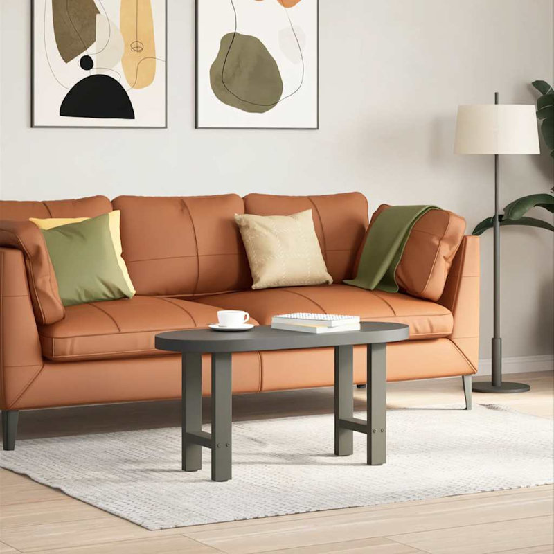 Seaira Coffee Table Legs Steel, Anthracite, 43cm H x 38cm W x 38cm D