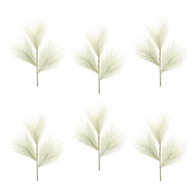 Long Needle Pine Spray (Set of 6)