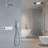 Thermostatic Complete Shower System with Rough in-Valve-98809851