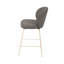 Ensemble de 2 tabourets de bar avec structure en métal