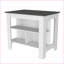 Îlot de cuisine avec 3 tablettes dissimulées | Brooklyn | L 40,5 po | Contemporain | Moyen (40 à 55 po)-655456612