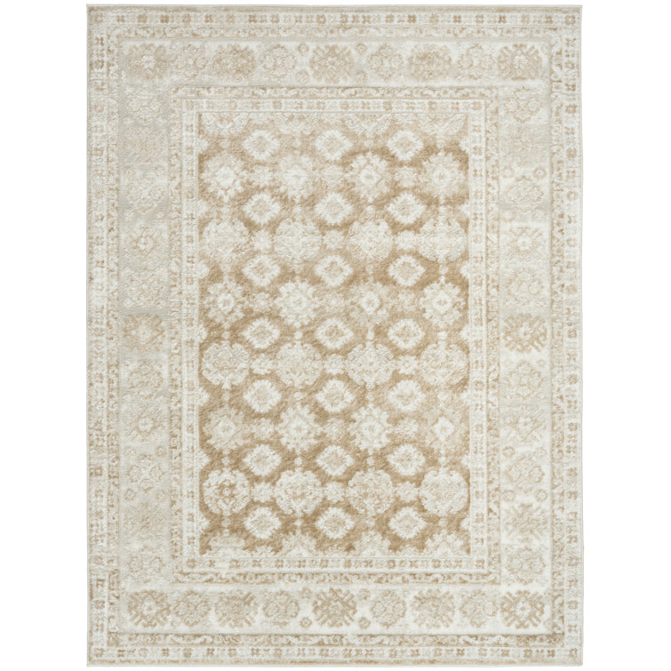 Nourison Dekor Cream Beige Vintage Indoor Rug