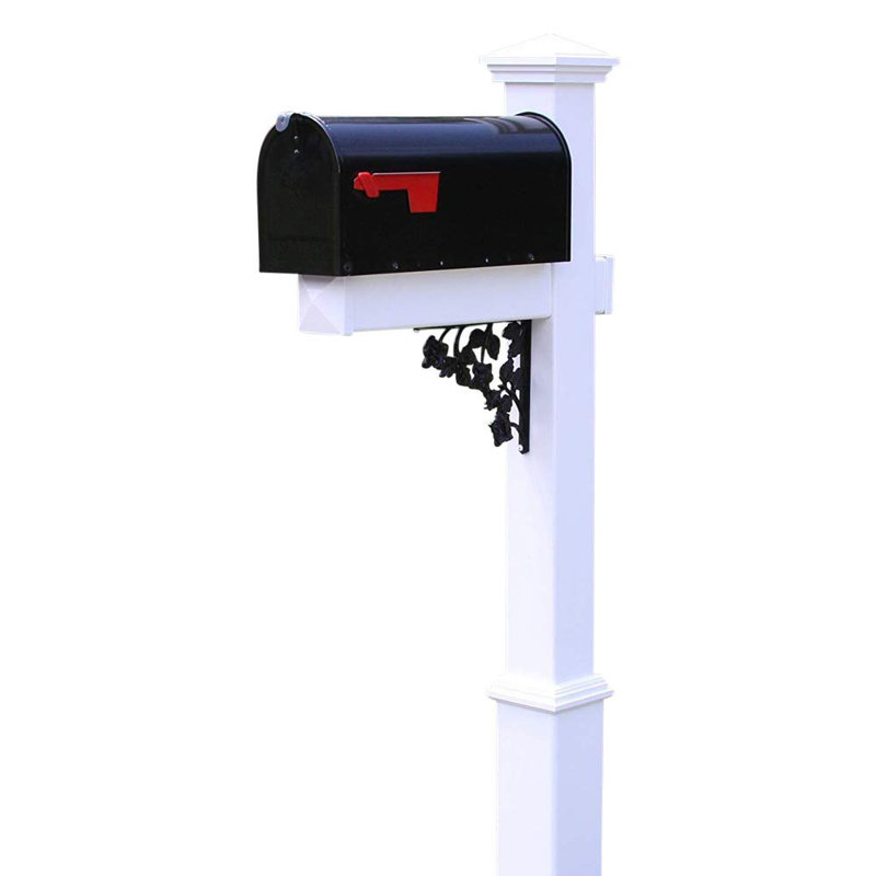 Davidson Post Mounted Mailbox