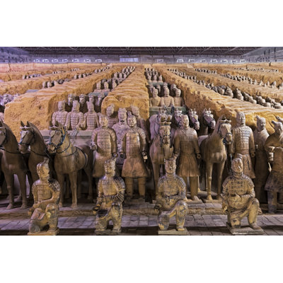 Terracotta Army - Wrapped Canvas Print