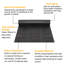 4*100Ft Black Weeding Cloth Polyethylene Foldable