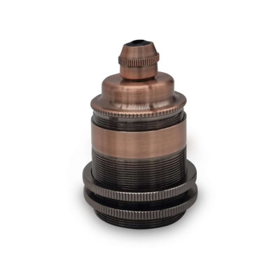 Heat Resistant Lamp Holder E27 Industrial Edison Lamp E27 Bulb Light Socket Ceiling Screw Base Holder For Wall Light, Pendant Light