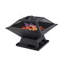 Petit foyer carré portable BBQ Party